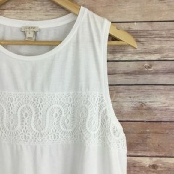 J. Crew Lace Panel Tank - Picture 3 of 3